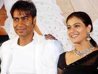 Ajay Devgan and Kajol