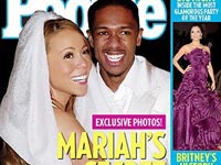 Mariah Carey and Nick Cannon on the cover of People Magazine
