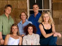 The cast of McLeods Daughters