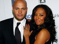 Melanie Brown and Stephen Belafonte