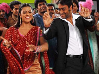 Kajol and Ajay Devgan Kajol and Ajay Devgan