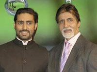 Amitabh and Abhishek