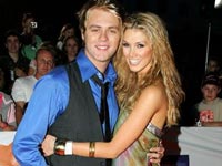 Delta Goodrem and Brian McFadden