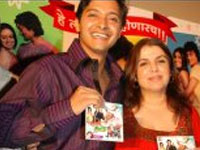Farah Khan and Shreyas Talpade