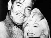 Marilyn Monroe and Clark Gable