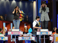 Shahrukh, Rani and Karan Johar