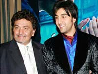 Rishi and Ranbir Kapoor