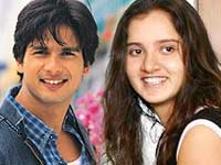 Shahid Kapoor and Sania Mirza