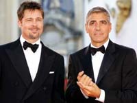 George Clooney and brad pitt