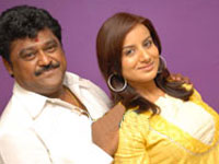 Jaggesh and Pooja Gandhi