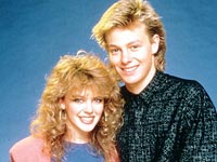 Jason Donovan and Kylie Minogue