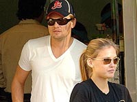 Leonardo DiCaprio and Bar Rafaeli