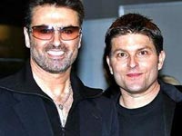 George Michael and Kenny Goss