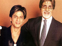 Amitabh Bachchan and Shahrukh Khan