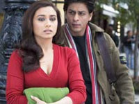 Shahrukh Khan and Rani Mukherjee