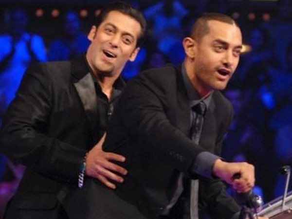 Aamir And Salman At Dus Ka Dum Show