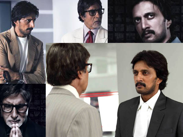 Sudeep And Big B in Rann