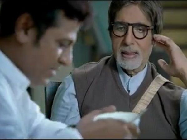 Shivanna With Amitabh