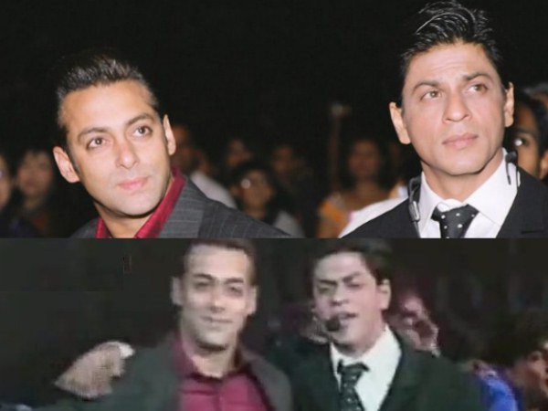 SRK And Sallu In Indian Sangeet Awards