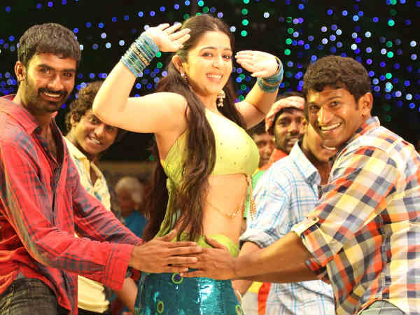 Yogish, Charmy Kaur and Puneet Rajkumar