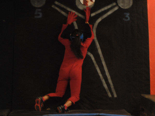 Aashka attempts her task