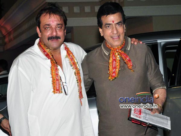 Jeetendra With Sanjay Dutt