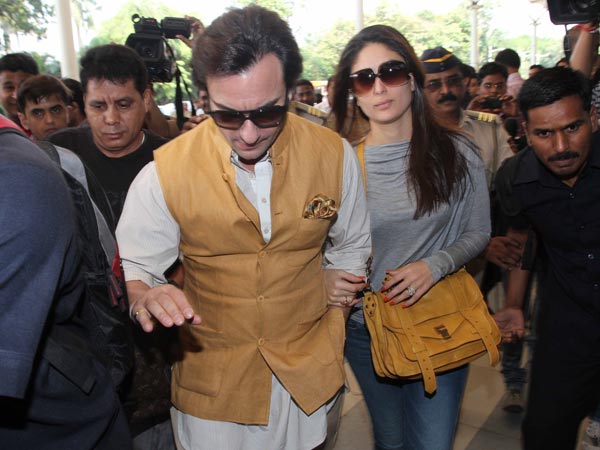 Saifeena Leaving For Pataudi Palace