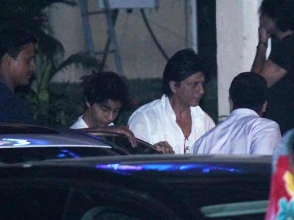 SRK At Yash Chopra's Residence