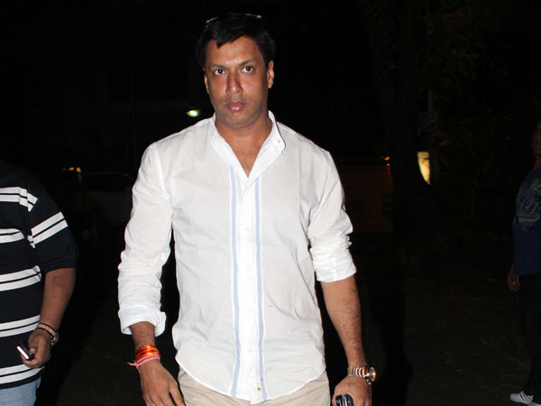 Madhur At Yash Chopra's Residence