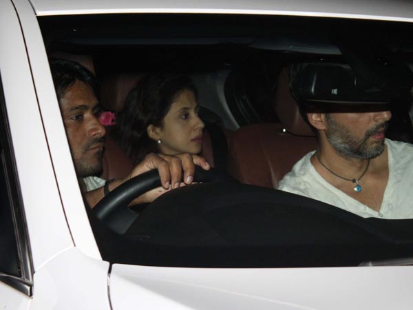 Urmila At Yash Chopra's Residence
