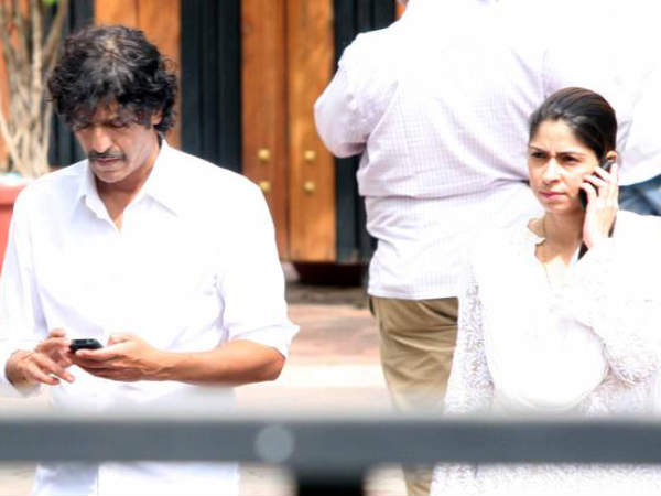 Chunky Pandey And Wife