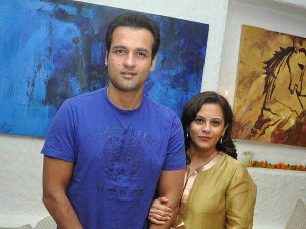 Rohit Roy At Art Exhibition