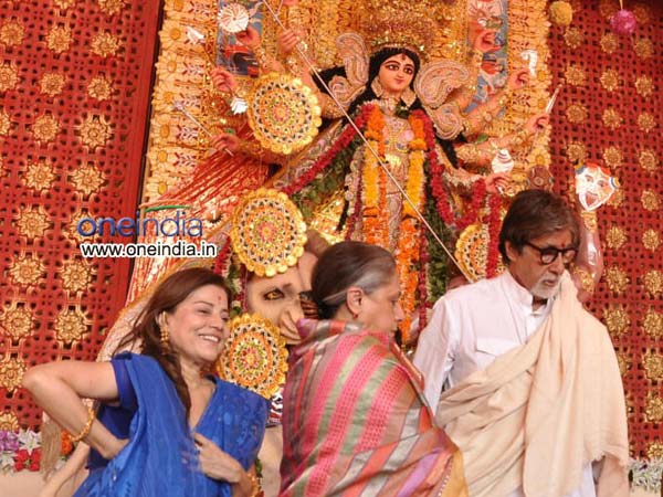 Big B At Durga Puja Event