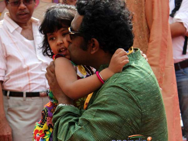 Anurag At Durga Puja Event