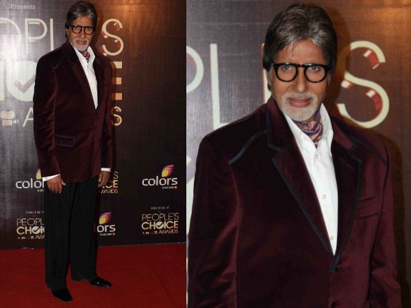 Big B At People's Choice Awards