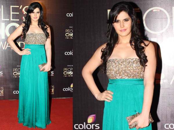 Zarine At People's Choice Awards