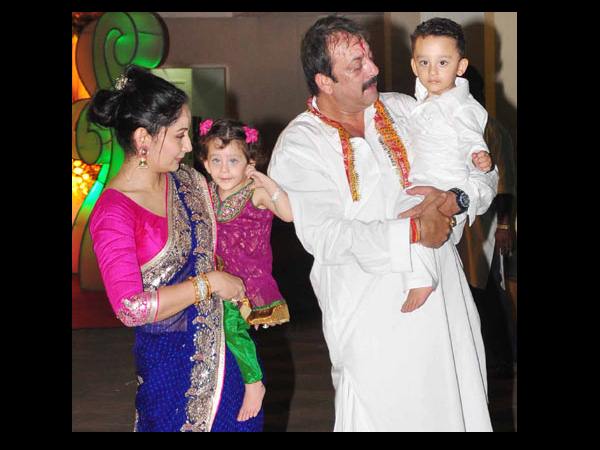 Sanjay With His Family