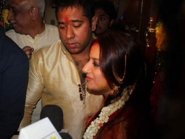 Pooja Gandhi Engagement Pics