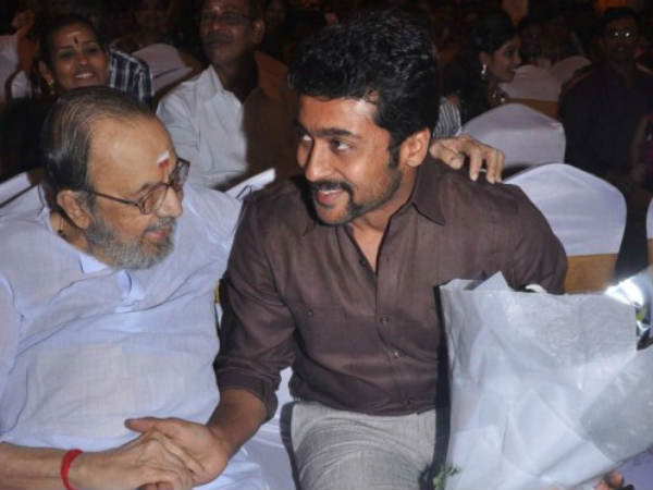 Lyricist Vaali With Surya