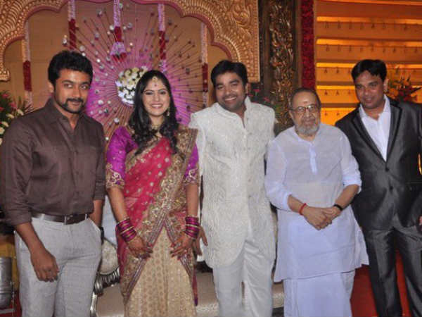 Surya And Vaali Wish The Newly Married
