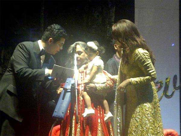 Aaradhya At Her Mom Ash's Birthday Bash