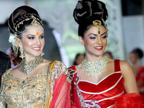 Sushmita With Sunny Leone