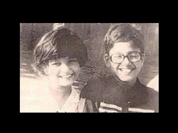 Aishwarya With Bro Aditya Rai
