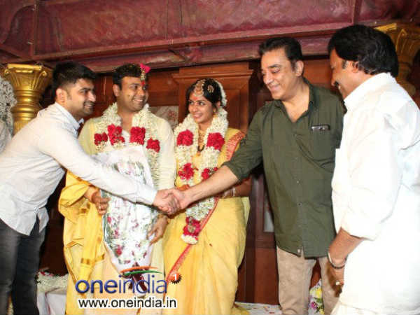 Kamal Hassan Wishes Newly Married