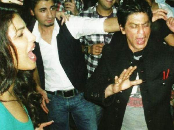 Shahrukh Khan and Priyanka Chopra