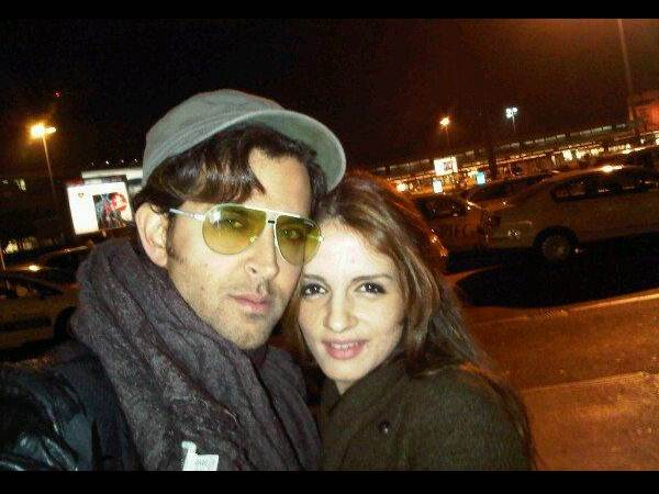 Hrithik With Sussanne