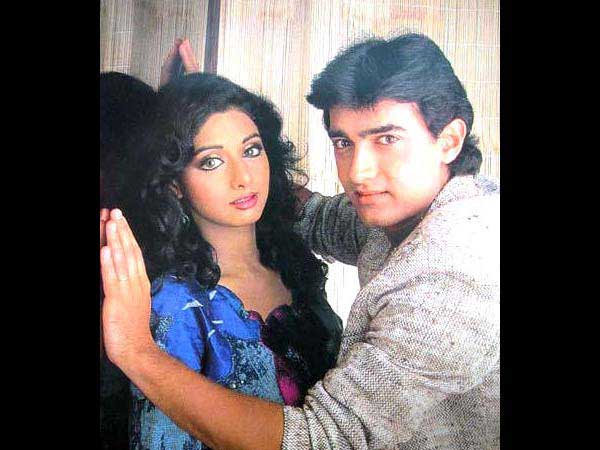 Aamir With Sridevi