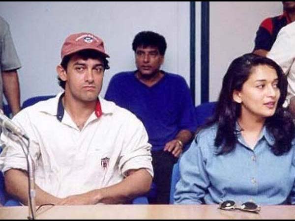 Aamir With Madhuri
