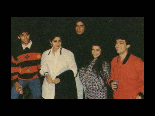 Aamir With Bollywood Stars