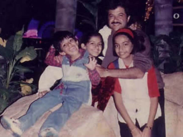 Sonam With Her Family